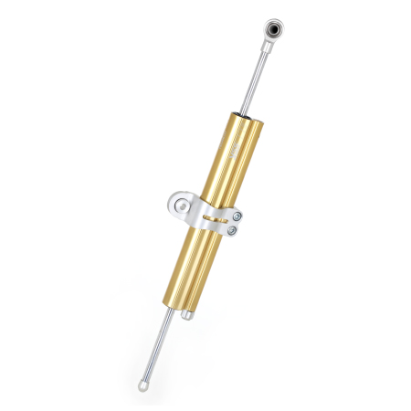 Amortiguador de dirección YSS 150 mm dorado  abrazadera A