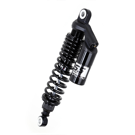 Amortiguador twin YSS ajustable negro ED