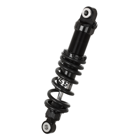 Amortiguador twin YSS ajustable negro ED